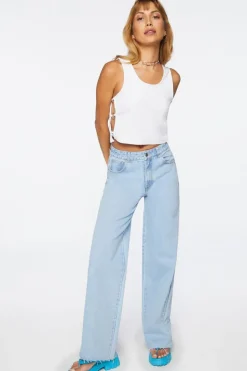 High-Rise Wide-Leg Jeans