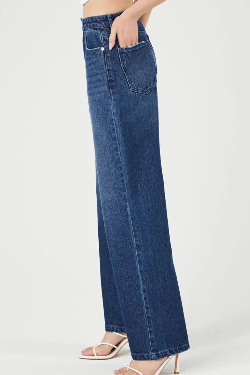 High-Rise Wide-Leg Jeans