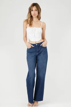 High-Rise Wide-Leg Jeans