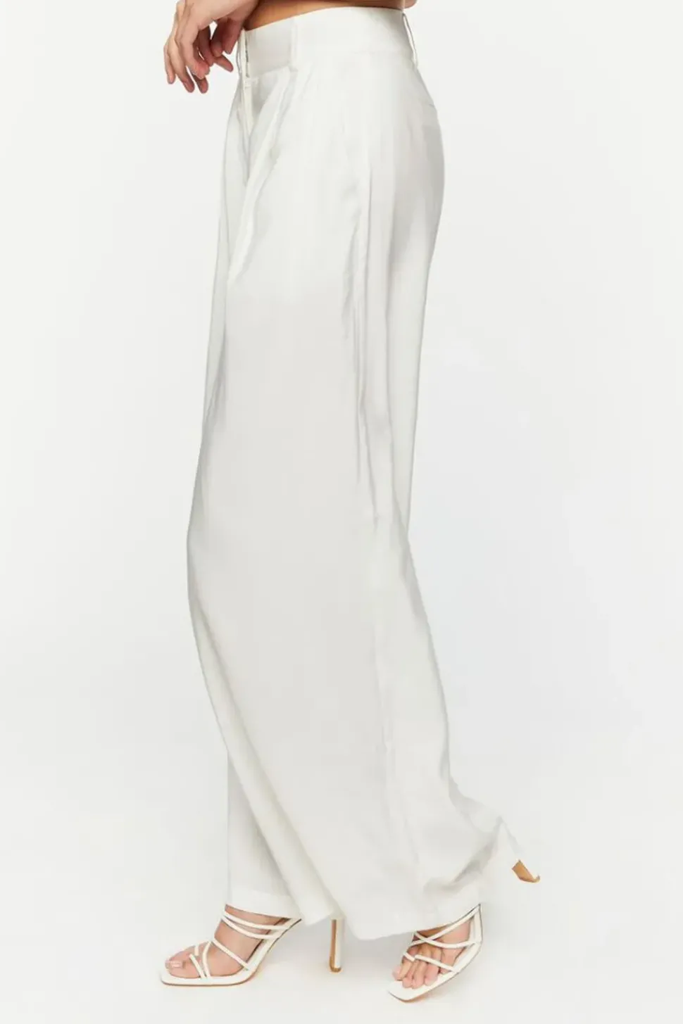 High-Rise Wide-Leg Trousers