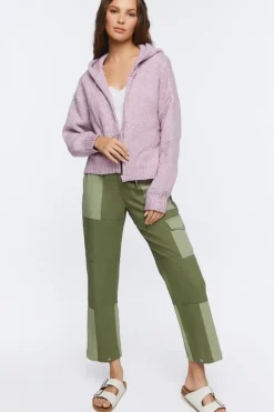 Hooded Zip-Up Sweater