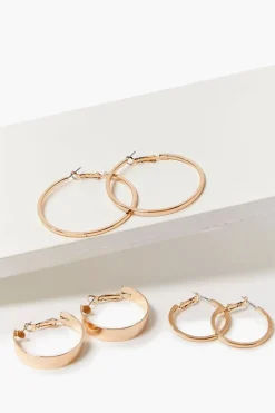 Hoop Earrings Set