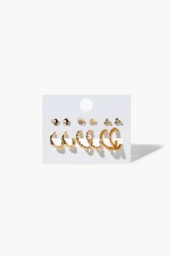 Hoops & Studs Earring Set