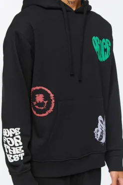 Hope For The Best Graphic Hoodie