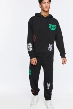 Hope For The Best Graphic Joggers