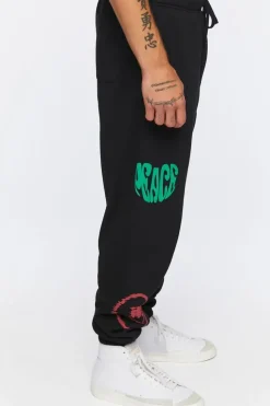 Hope For The Best Graphic Joggers