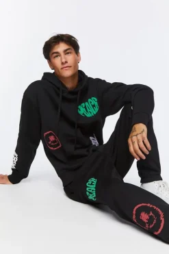 Hope For The Best Graphic Joggers