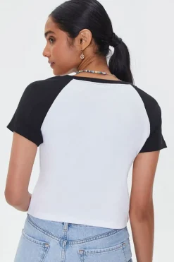 Hot Stuff Graphic Baseball Tee