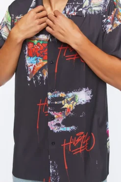 Hustle Graffiti Graphic Shirt
