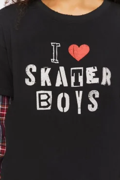 I Love Skater Boys Combo Tee