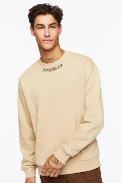 I'M Over This Year Graphic Pullover