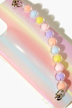 Iridescent Beaded Case For Iphone 13