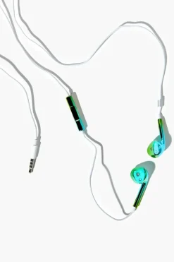 Iridescent Wired Earphones