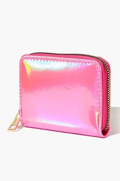 Iridescent Zip Wallet