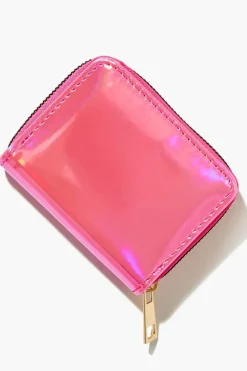 Iridescent Zip Wallet