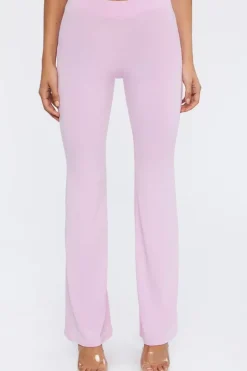 Jersey Knit High-Rise Pants