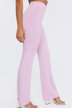 Jersey Knit High-Rise Pants
