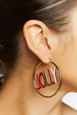 Jolly Hoop Earrings