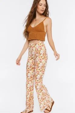 Jordyn Floral Print Flare Pants