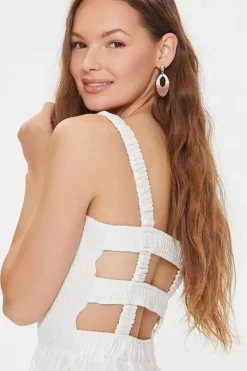Kendall + Kylie Caged Midi Dress