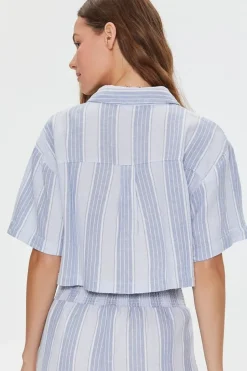 Kendall + Kylie Linen-Blend Shirt