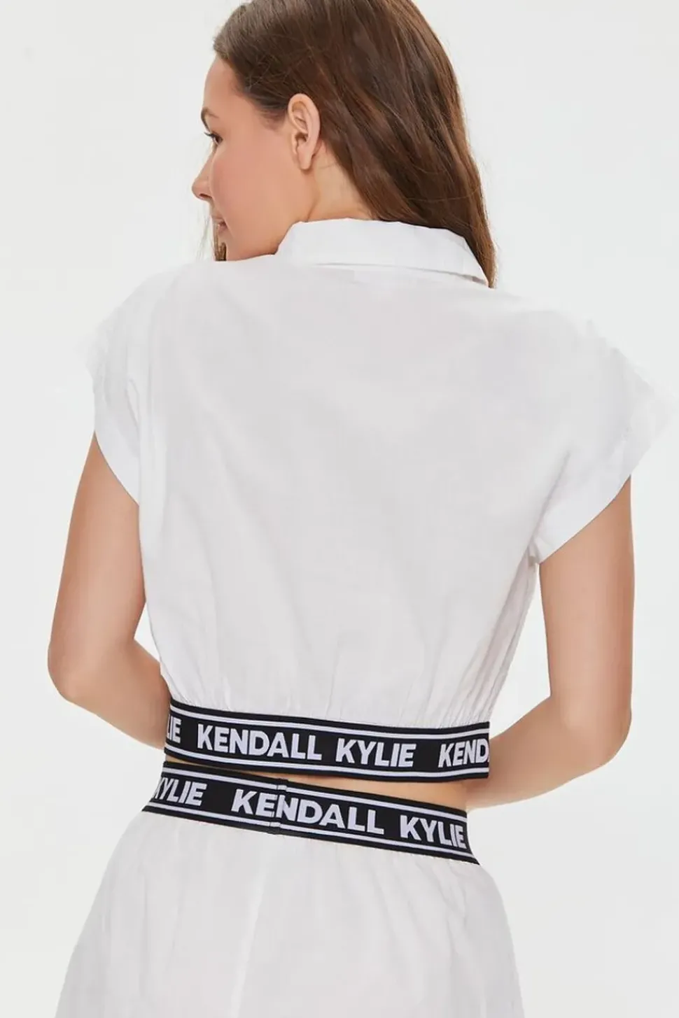 Kendall + Kylie Poplin Shirt