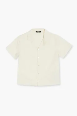 Kids Button-Front Shirt (Girls + Boys)