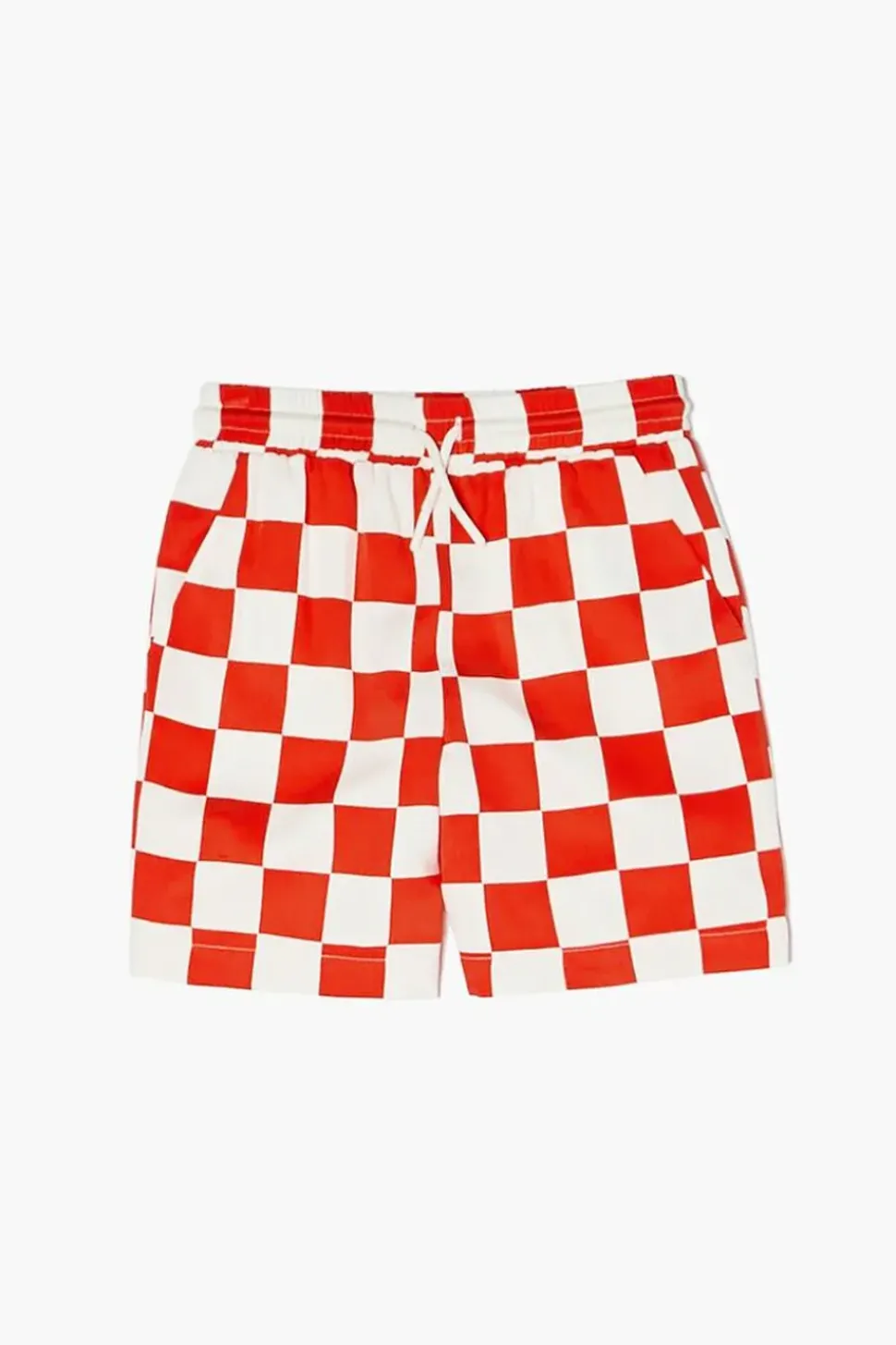 Kids Checkered Drawstring Shorts (Girls + Boys)