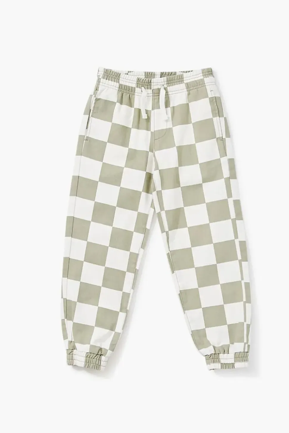 Kids Checkered Joggers (Girls + Boys)