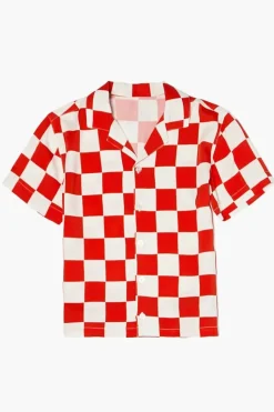 Kids Checkered Print Shirt (Girls + Boys)