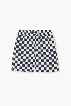 Kids Checkered Swim Trunks (Girls + Boys)