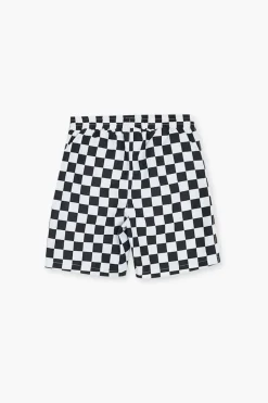 Kids Checkered Swim Trunks (Girls + Boys)