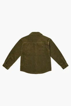 Kids (Girls + Boys) Flap Pocket Long-Sleeve Shirt
