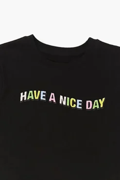 Kids Organically Grown Cotton Tee (Girls + Boys)