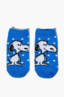 Kids Peanuts Gang Ankle Sock Set - 3 Pack (Girls + Boys)
