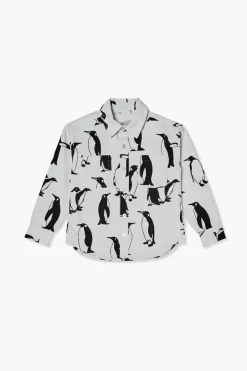 Kids Penguin Print Shirt (Girls + Boys)