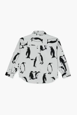Kids Penguin Print Shirt (Girls + Boys)
