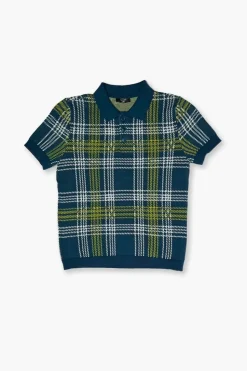Kids Plaid Polo Shirt (Girls + Boys)