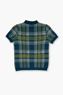 Kids Plaid Polo Shirt (Girls + Boys)