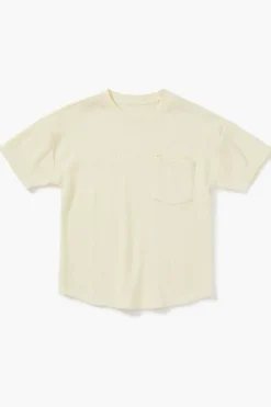 Kids Pocket Curved-Hem Tee (Girls + Boys)