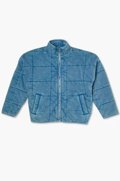 Kids Quilted Zip-Up Jacket (Girls + Boys)