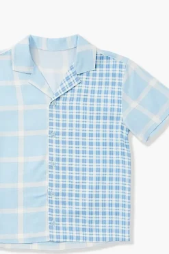 Kids Reworked Plaid Shirt (Girls + Boys)