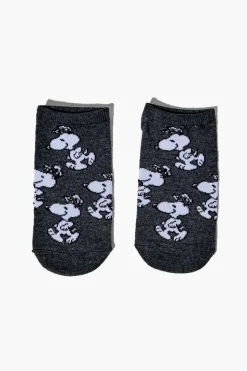 Kids Snoopy Ankle Sock Set - 3 Pack (Girls + Boys)