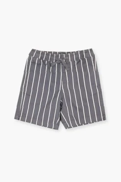 Kids Striped Drawstring Shorts (Girls + Boys)