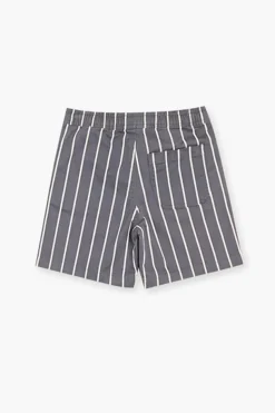 Kids Striped Drawstring Shorts (Girls + Boys)