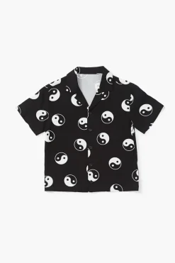 Kids Yin Yang Print Shirt (Girls + Boys)