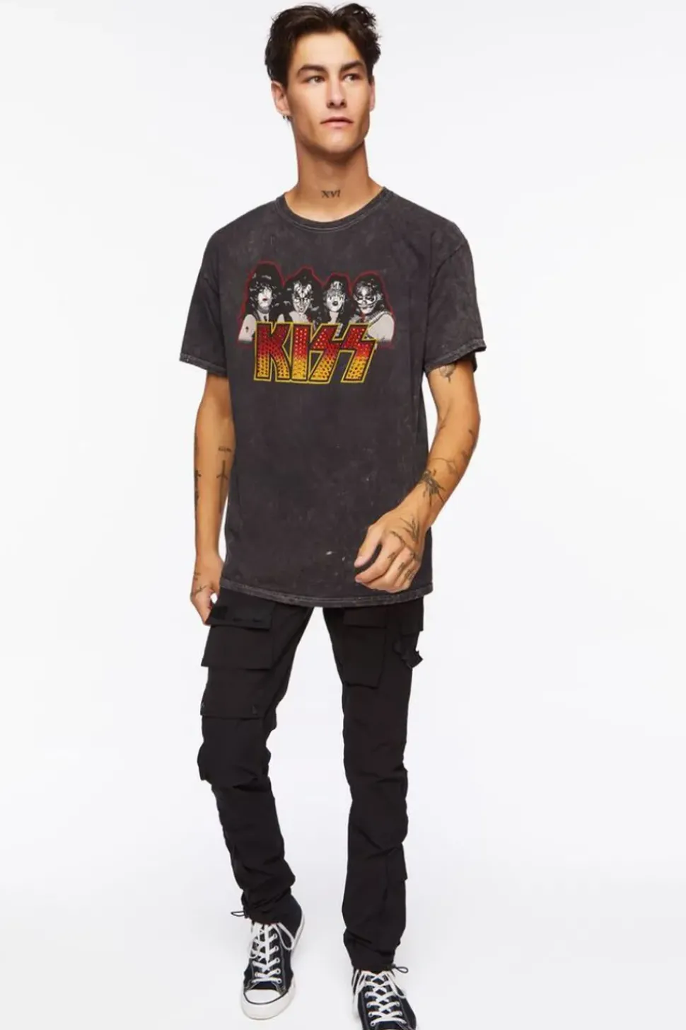 Kiss Studded Graphic Tee
