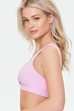 Knotted Cutout Bikini Top