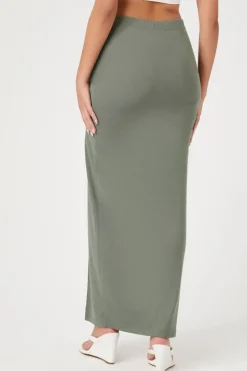 Knotted Maxi Skirt