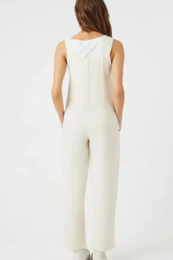 Knotted Twill Overalls